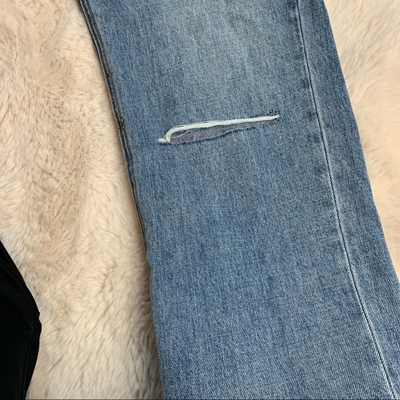 BDG Urban Outfitters High Rise Relaxed Straight Jeans Light Wash - Picture 4 of 7